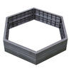 Exaco Modular Hexagon Raised Garden Bed Planter