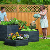 Exaco Modular Hexagon Raised Garden Bed Planter