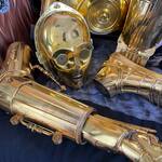 Exploded Life-Size C-3PO Droid Parts