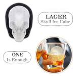 Extra Large 3D Skull Ice Cube Mold
