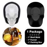 Extra Large 3D Skull Ice Cube Mold