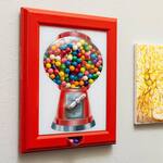 Eye Candy Frame - Gumballs / Candy / Nuts / Pet Treats Wall Dispenser