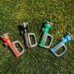 EZ Grip Hose Nozzle - Ergonomic Rotating Handle / 9 Spray Patterns
