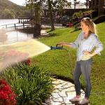 EZ Grip Hose Nozzle - Ergonomic Rotating Handle / 9 Spray Patterns
