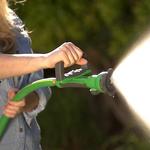 EZ Grip Hose Nozzle - Ergonomic Rotating Handle / 9 Spray Patterns