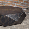 Faceted Geometric Coffee Table