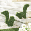 Faux Boxwood Squirrels