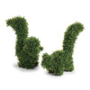 Faux Boxwood Squirrels