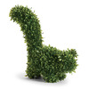 Faux Boxwood Squirrels