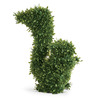 Faux Boxwood Squirrels