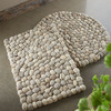 Felted Wool Pebble Rugs