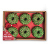Festive Bird Seed Tree Ornaments and String Lights