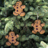 Festive Bird Seed Tree Ornaments and String Lights