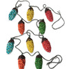 Festive Bird Seed Tree Ornaments and String Lights