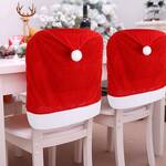 Festive Santa Hat Chair Covers