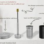 FinalPress - Portable Coffee, Tea, and Cold Brew Maker - Zero Waste!