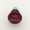 Fire Missiles Button - 12-Volt Car Cigarette Lighter