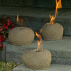 Fire Rocks - Set of 3