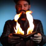 Fire Wallet - Catches Fire When Opened!