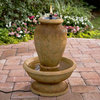 Fire and Water Torch Fountain