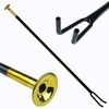 FireDragon Fireplace Tool - All-in-One Poker,  Bellows, and Rake
