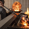 FireDragon Fireplace Tool - All-in-One Poker,  Bellows, and Rake