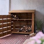 Firewood Log Storage Teak Shed