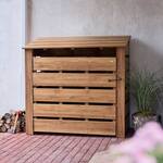 Firewood Log Storage Teak Shed