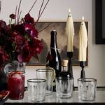 Flameless Ghost Taper Candle