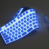 Flexible Silicone Illuminated Keyboard