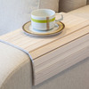 Flexible Wooden Sofa Armrest Tray Table