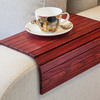 Flexible Wooden Sofa Armrest Tray Table