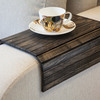 Flexible Wooden Sofa Armrest Tray Table