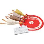Flickin' Chicken - Rubber Chicken Tossing Game