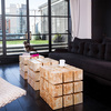 Float - Magnetized Levitating Wooden Cubes Table