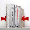 Floating Arrow Illusion Bookends