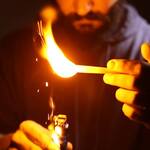 Floating Flame Lighter Magic Trick