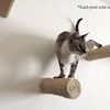 Floating Sisal Rope Cat Post Wall Steps