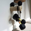 Floating Sisal Rope Cat Post Wall Steps