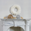 Fluffy Snowball Wreath