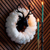 Fluffy Snowball Wreath