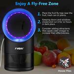 Flying Insect Pest Suction Trap - Gnats, Mosquitoes, Flies, and More!