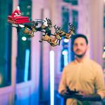 Flying Santa Drone