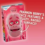 Franken Berry Monster Cereal - Limited-Edition Fuzzy Face Cereal Box