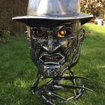 Freddy Krueger Wood Burning Fire Pit / Metal Art