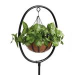 Freestanding Ellipse Hanging Planter Display Stands