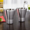 Freezable Stainless Steel Shot Glasses