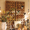 French Wine Bottle Riddling Rack
