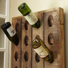 French Wine Bottle Riddling Rack