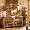 French Wine Bottle Riddling Rack